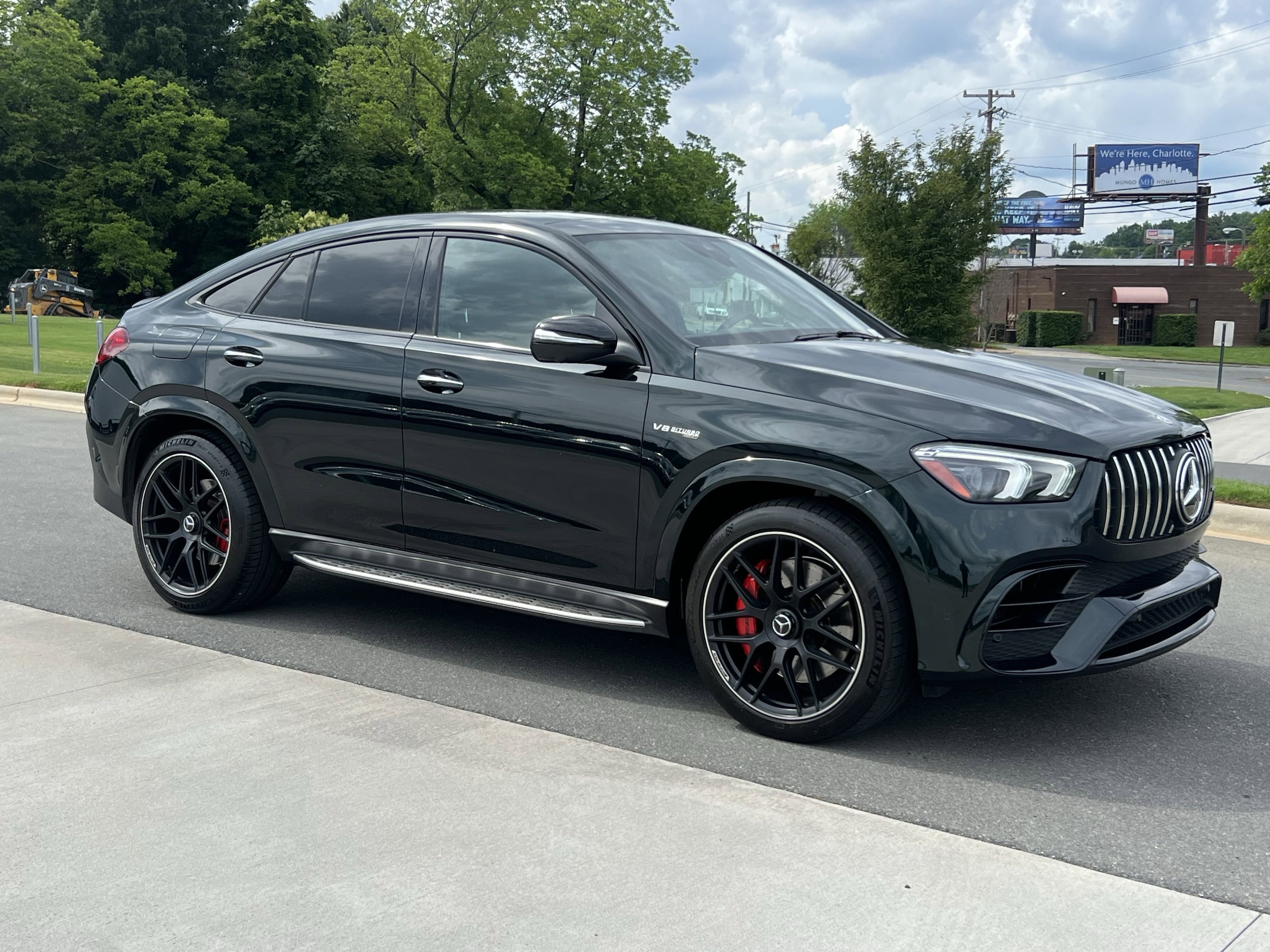 Used 2021 Mercedes-Benz GLE Coupe GLE 63 S AMG with VIN 4JGFD8KB8MA558895 for sale in Charlotte, NC