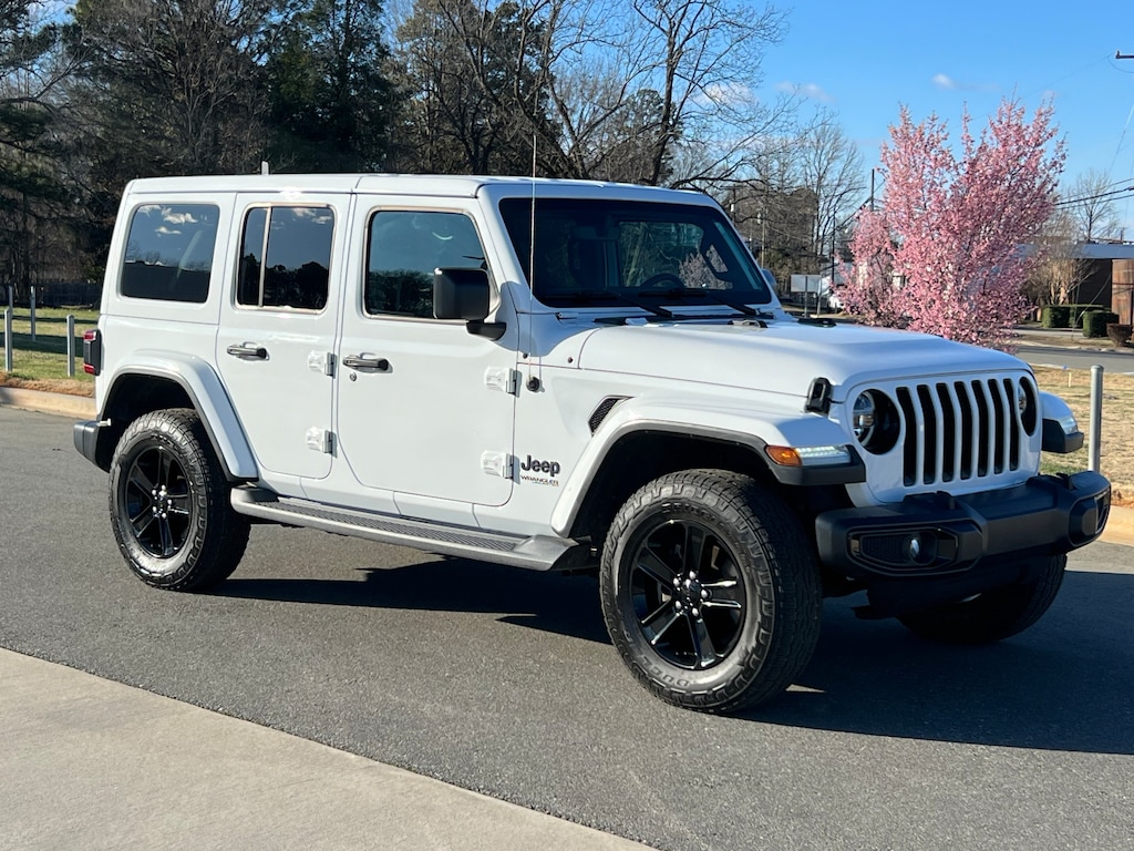 Used 2020 Jeep Wrangler Unlimited Sahara Altitude Convertible
