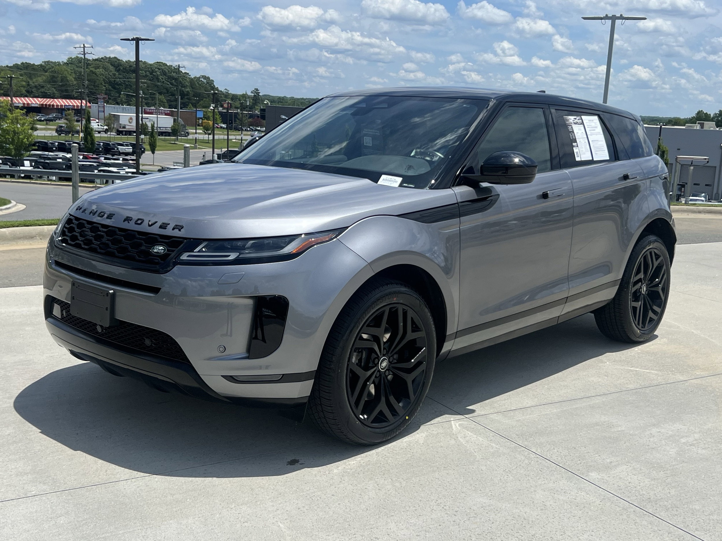 Certified 2022 Land Rover Range Rover Evoque SE with VIN SALZP2FX1NH167875 for sale in Charlotte, NC
