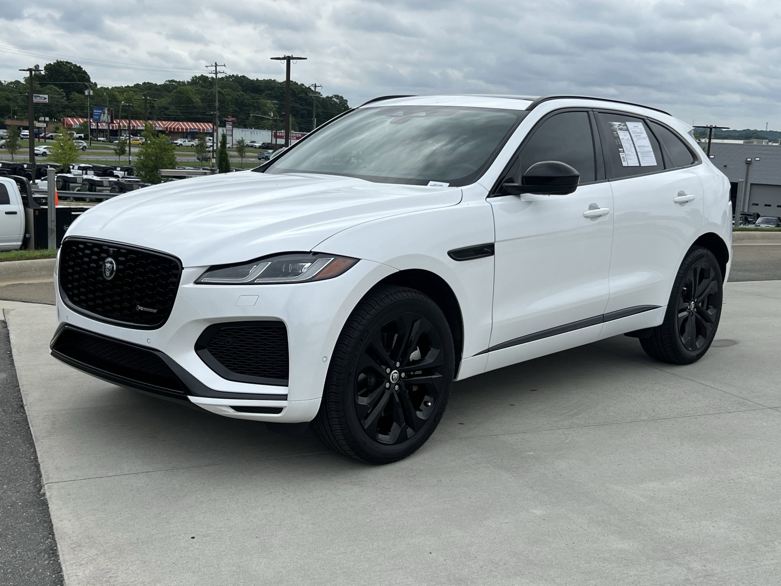 Certified 2025 Jaguar F-PACE R-Dynamic S with VIN SADCT2FUXSA745186 for sale in Charlotte, NC