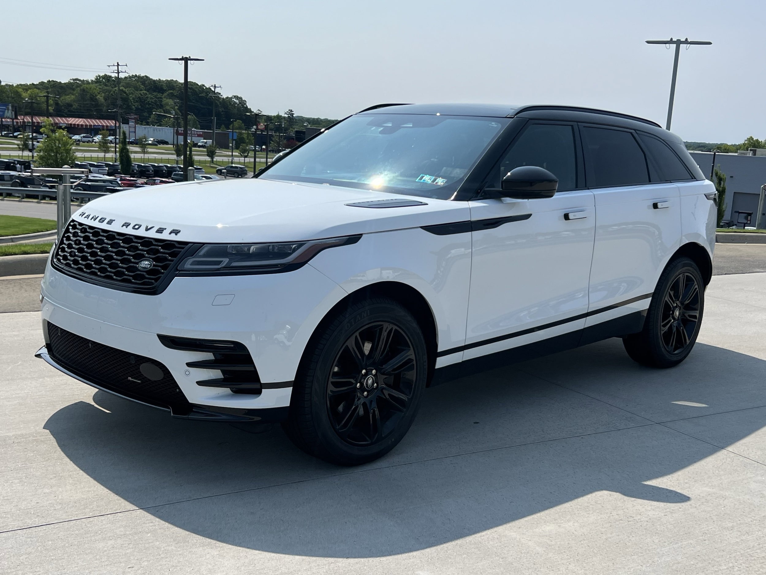 Certified 2023 Land Rover Range Rover Velar S with VIN SALYT2EX9PA349778 for sale in Charlotte, NC