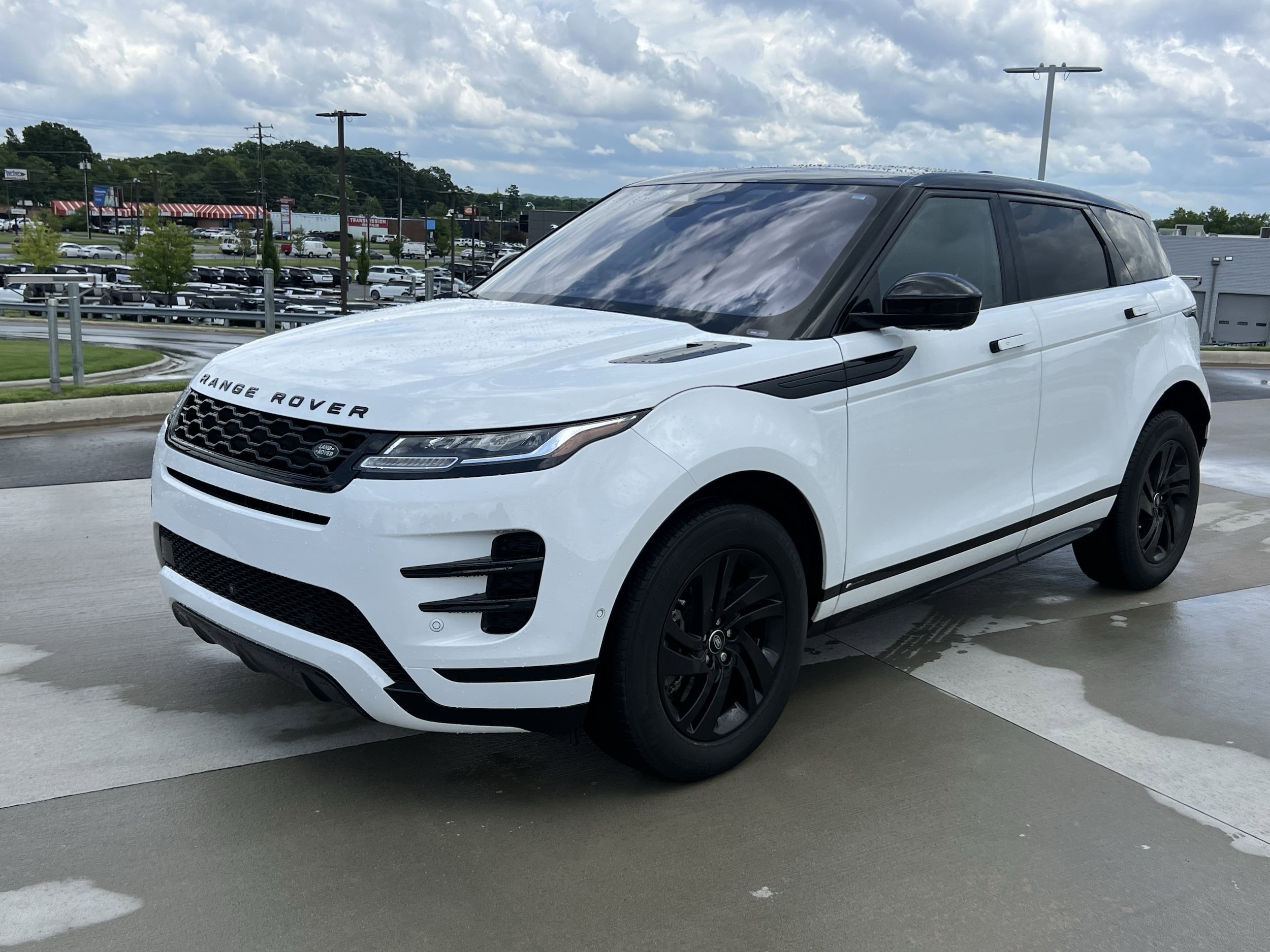 Certified 2021 Land Rover Range Rover Evoque S with VIN SALZT2FX8MH123964 for sale in Charlotte, NC