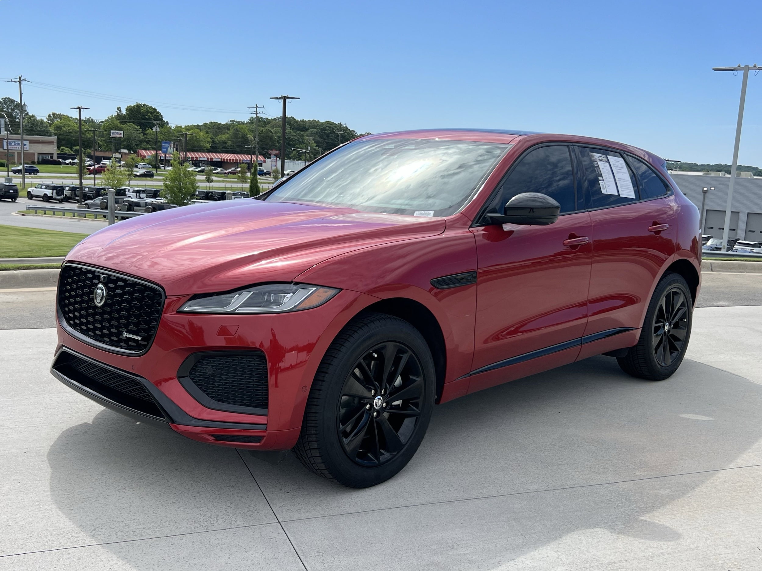 Certified 2025 Jaguar F-PACE R-Dynamic S with VIN SADCT2EX9SA747006 for sale in Charlotte, NC