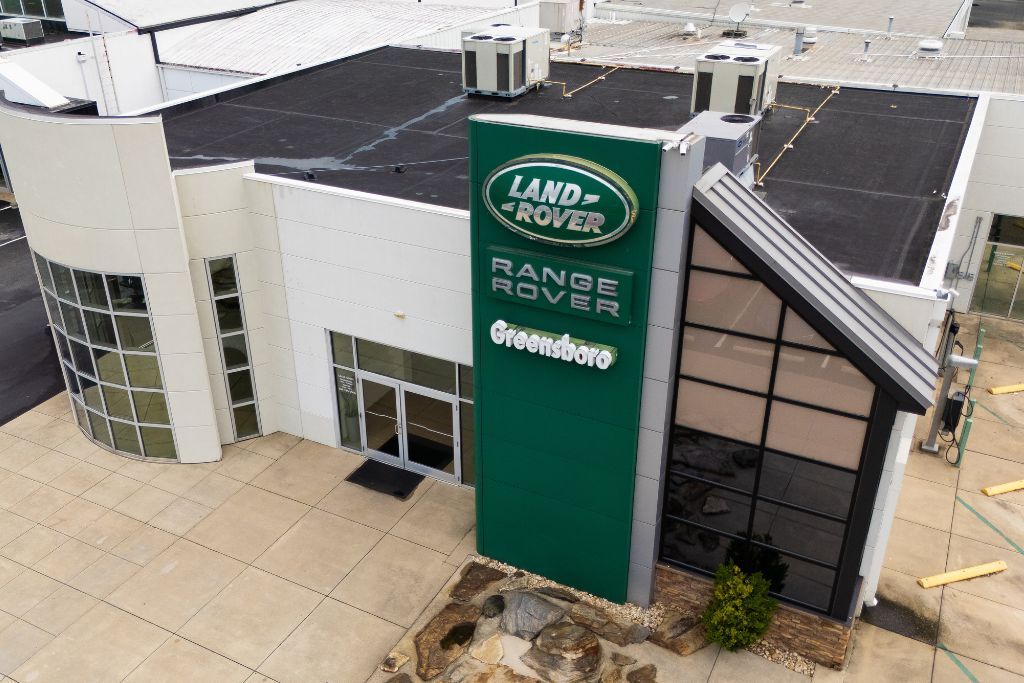 Land Rover Greensboro dealership in Greensboro, NC near Winston-Salem selling new and used cars