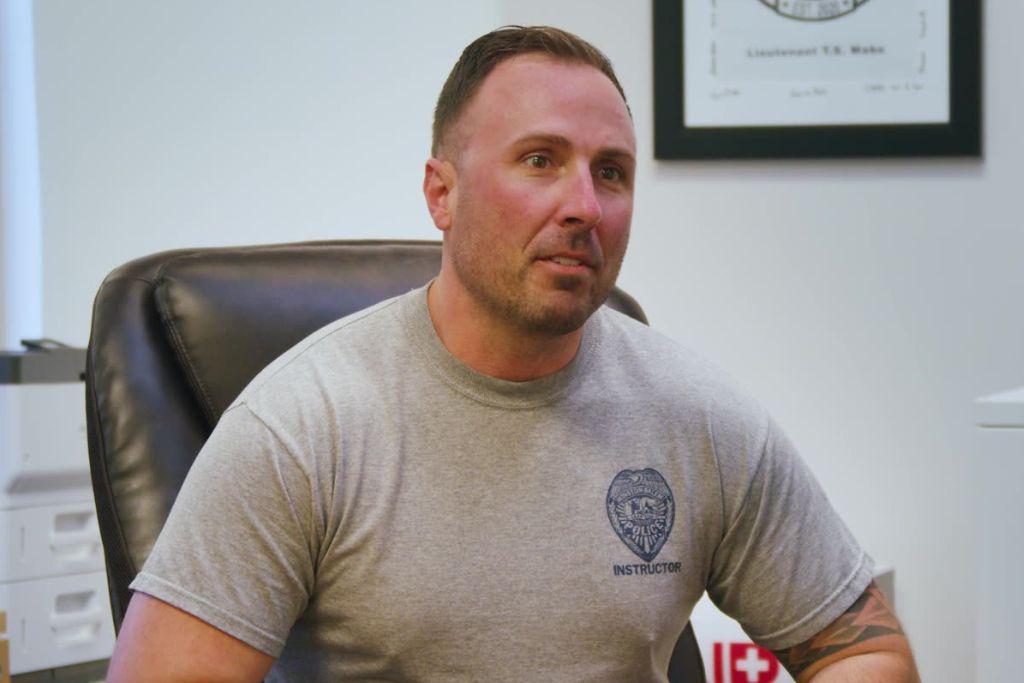 Winston-Salem Police Department Captain Tim Mabe chats with Land Rover Greensboro about the Defender Trophy Competition