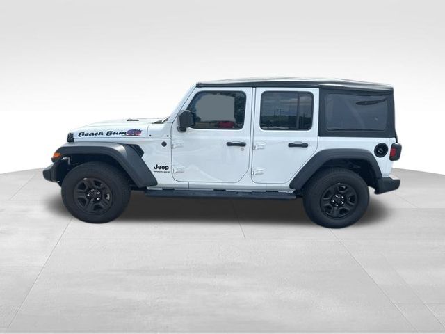 Used 2023 Jeep Wrangler 4-Door Sport with VIN 1C4HJXDN3PW544112 for sale in Wilmington, NC