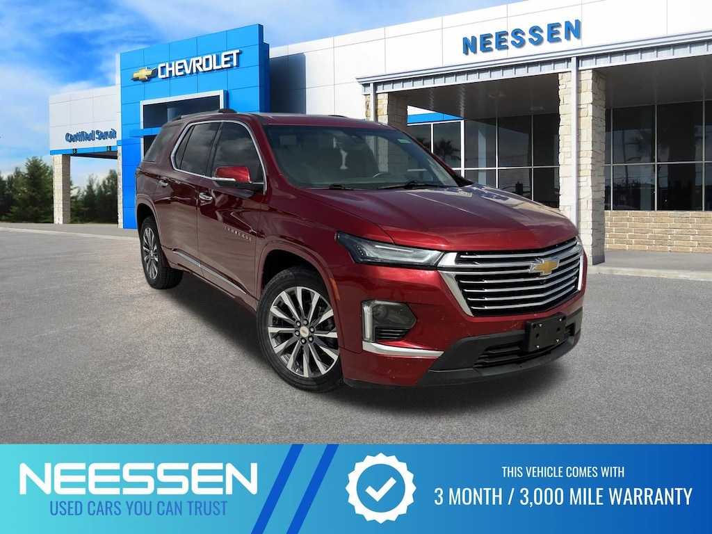 Used 2022 Chevrolet Traverse Premier SUV