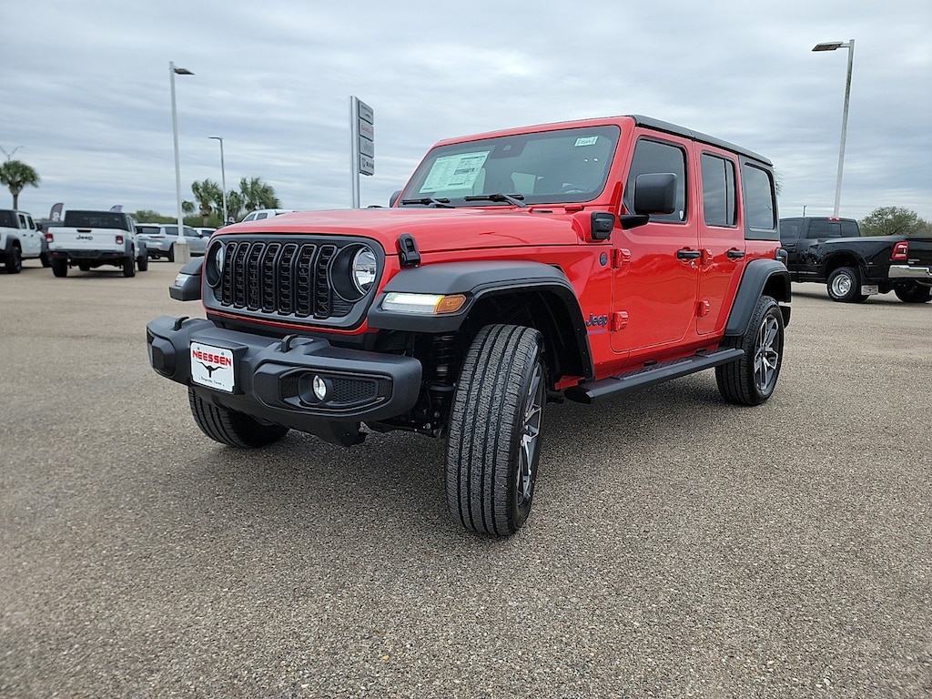 New 2025 Jeep Wrangler 4xe 4-DOOR SPORT S Sport Utility