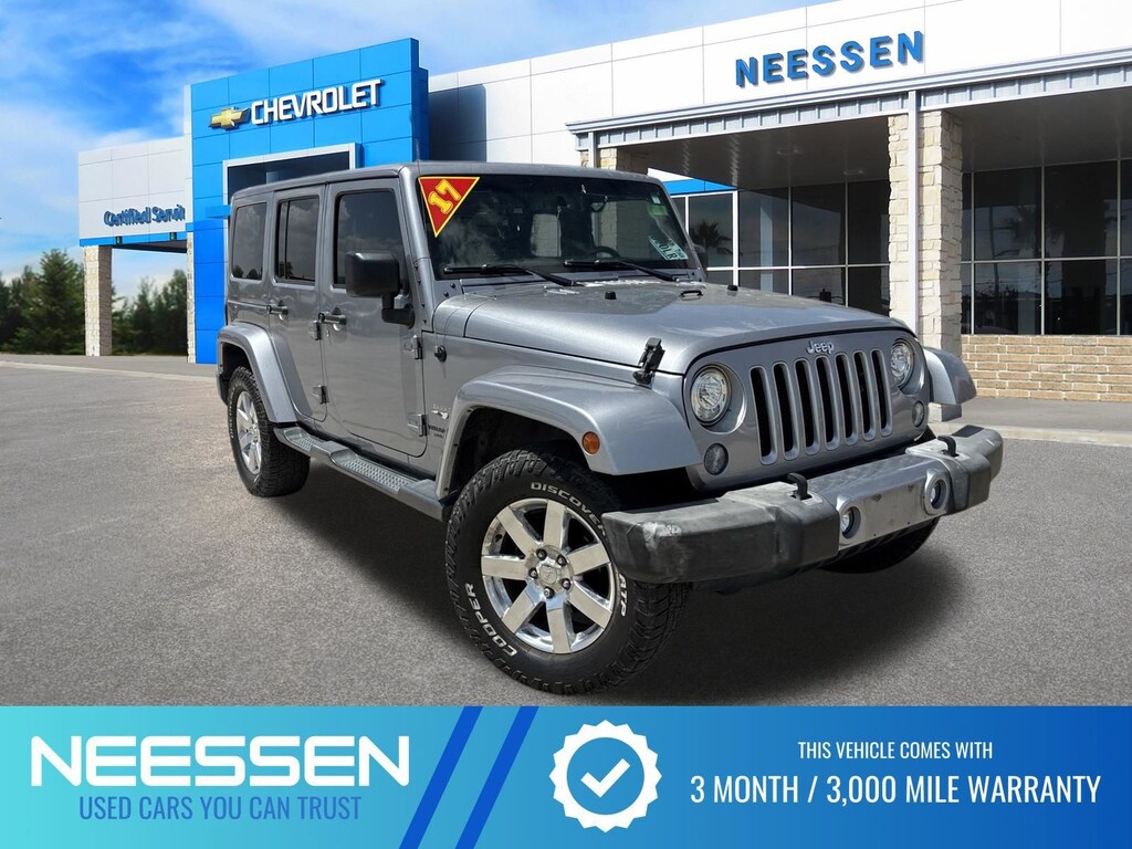 Used 2017 Jeep Wrangler Unlimited Sahara SUV
