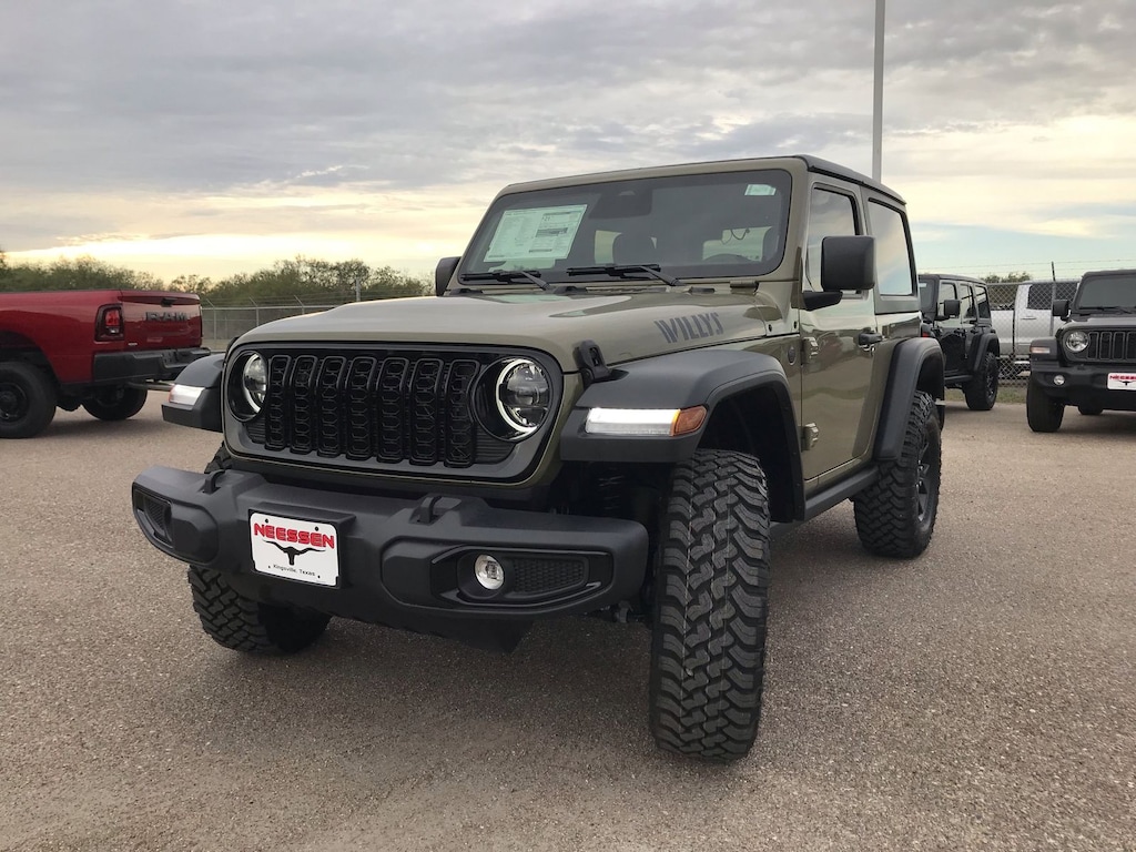 New 2026 Jeep Wrangler 2-DOOR WILLYS Sport Utility