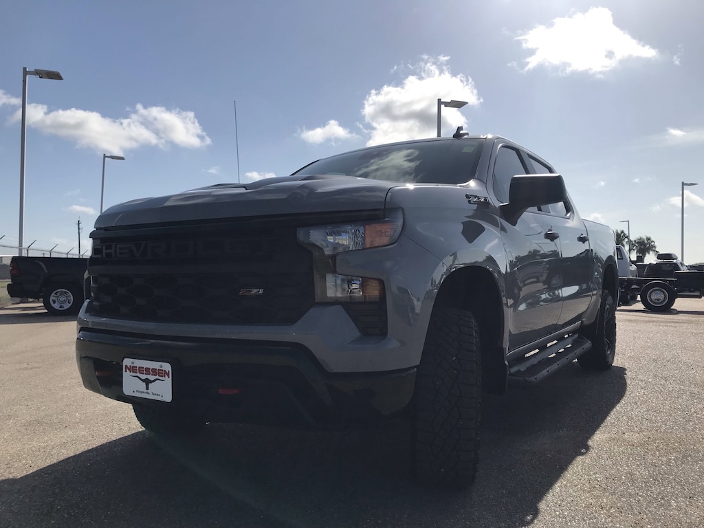 Certified 2024 Chevrolet Silverado 1500 Custom Trail Boss Truck Crew Cab