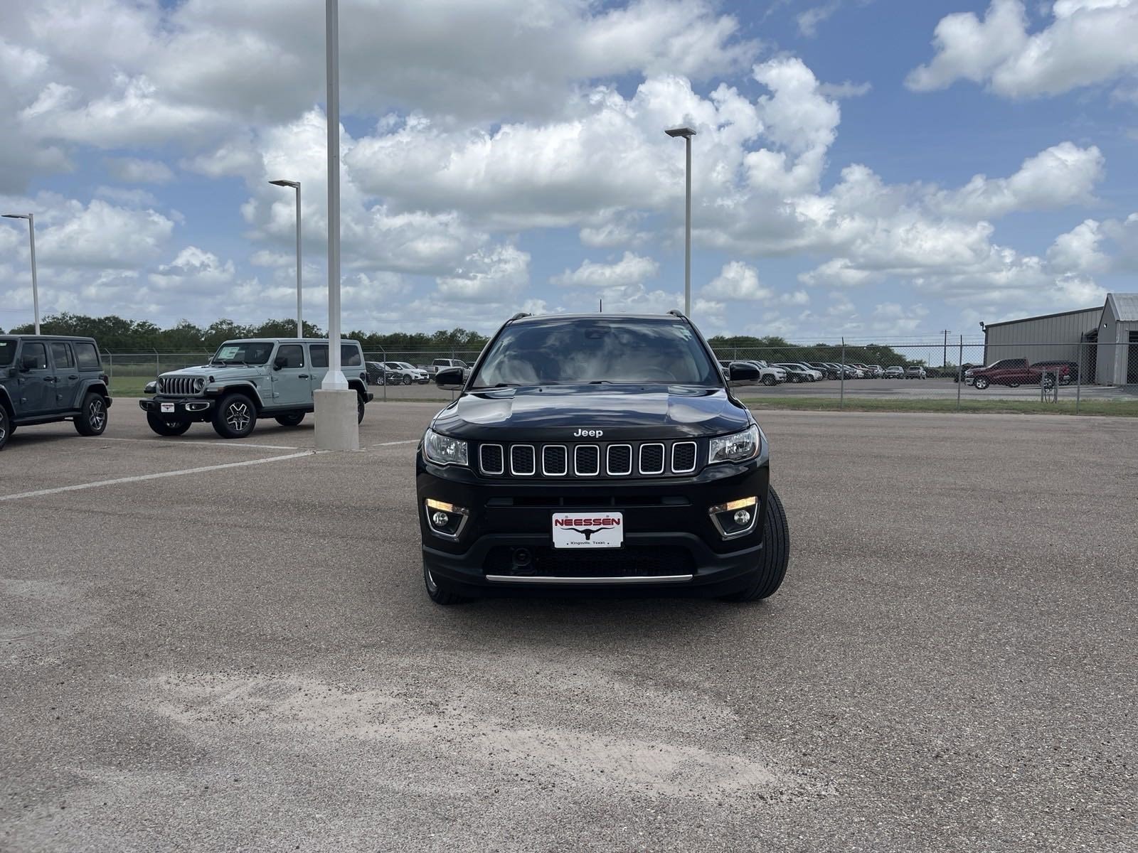 Used 2021 Jeep Compass Limited with VIN 3C4NJDCB6MT595792 for sale in Kingsville, TX