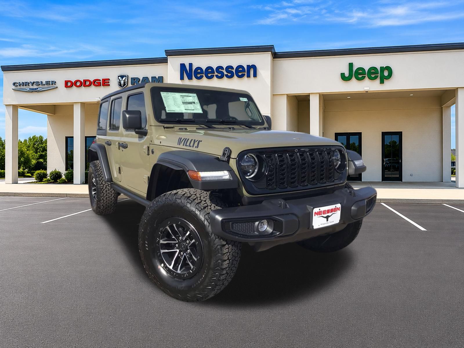 New 2026 Jeep Wrangler 4-DOOR WILLYS