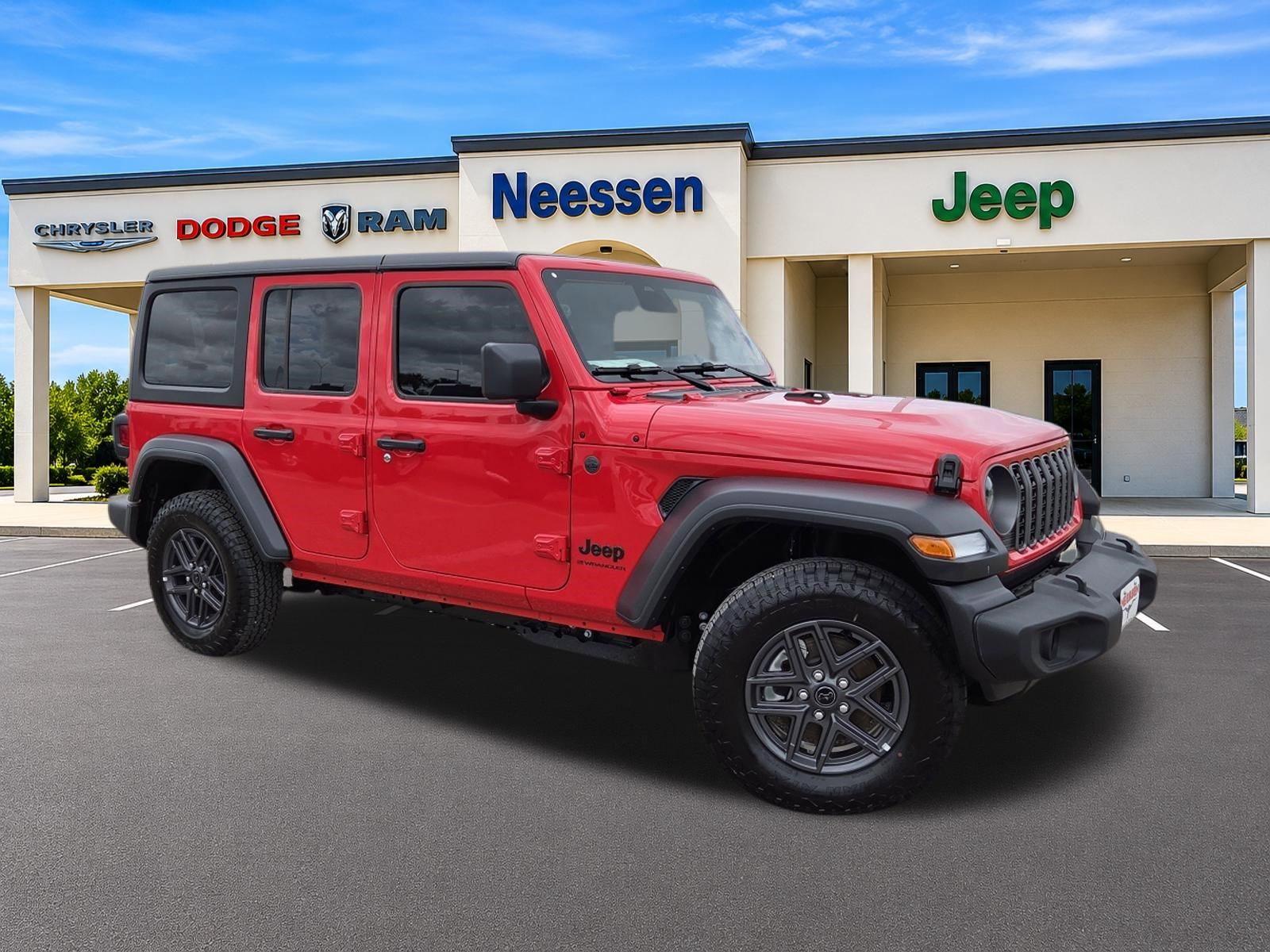 New 2026 Jeep Wrangler 4-DOOR SPORT S