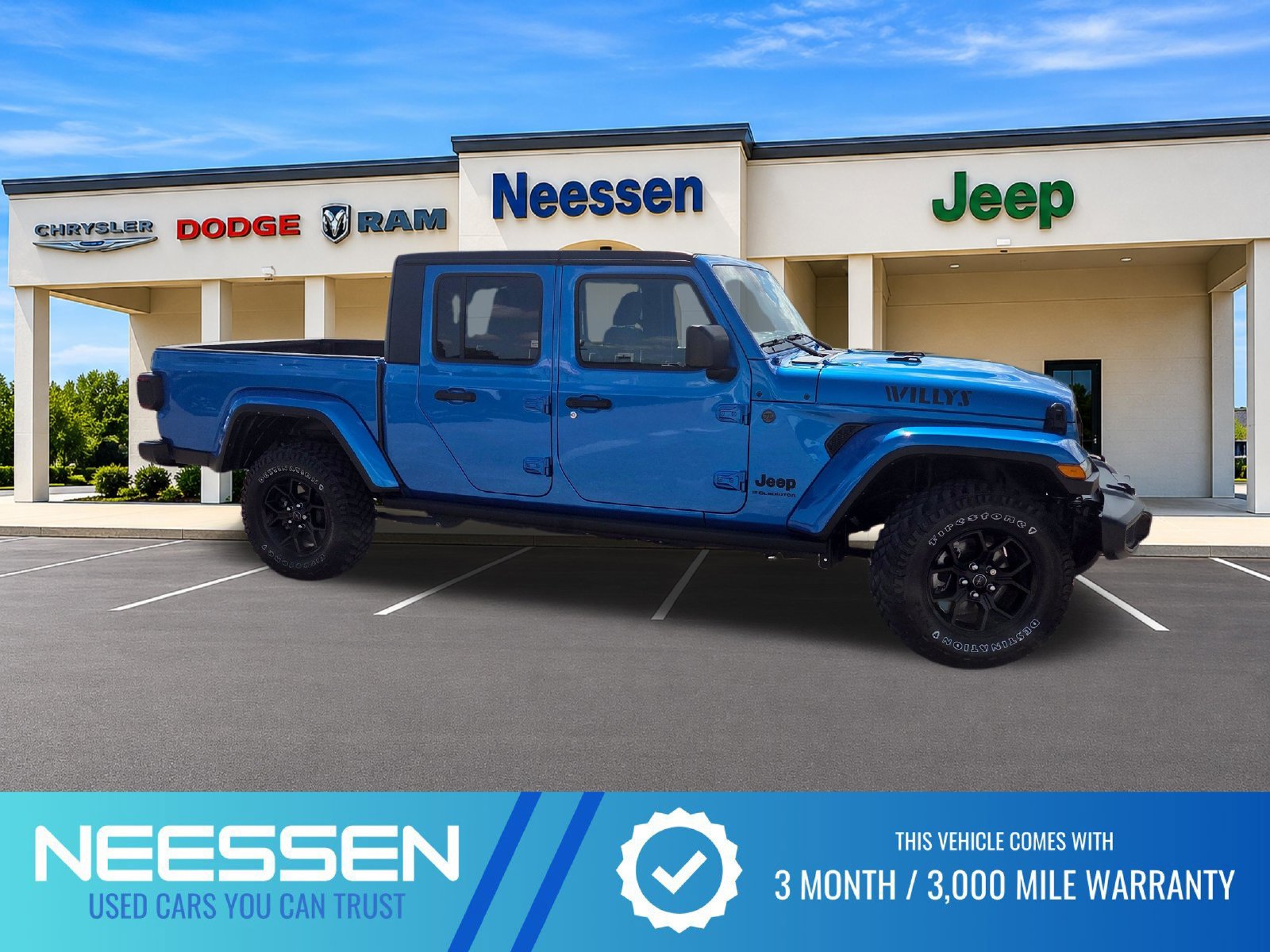 2024 Jeep Gladiator Willys Truck