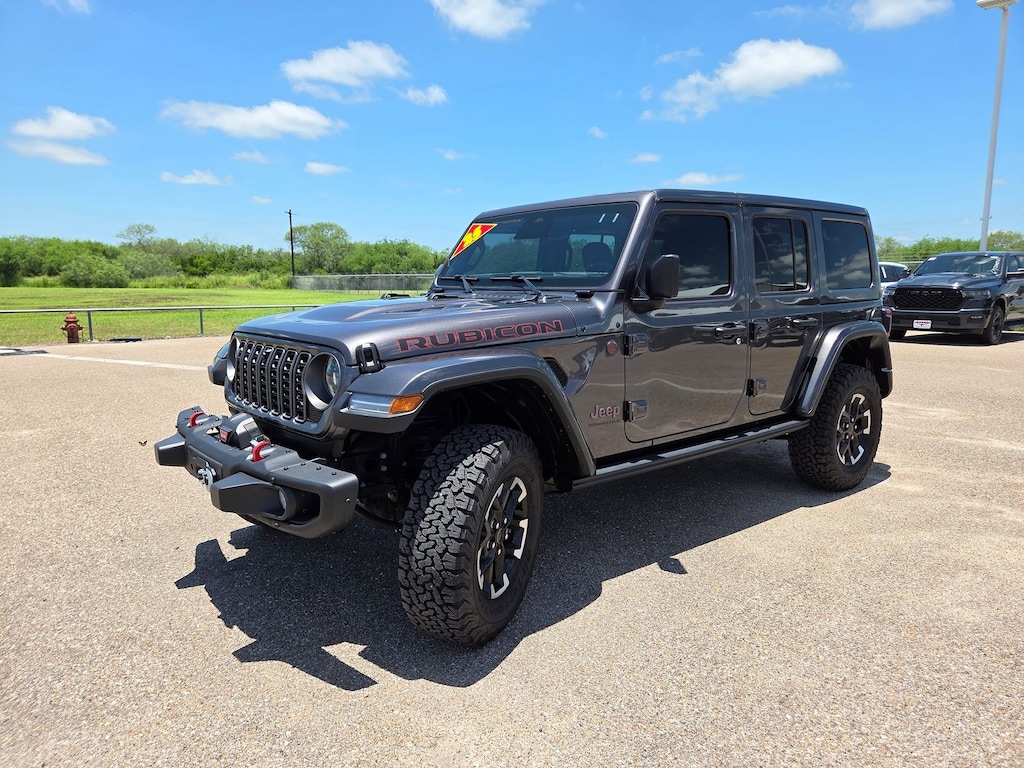 New 2025 Jeep Wrangler 4-DOOR RUBICON X Sport Utility