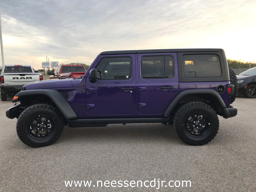 New 2026 Jeep Wrangler 4-DOOR WILLYS Sport Utility