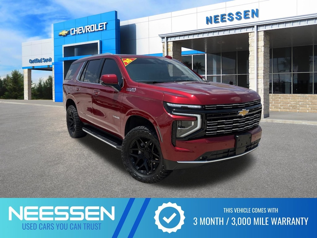Used 2025 Chevrolet Tahoe High Country SUV