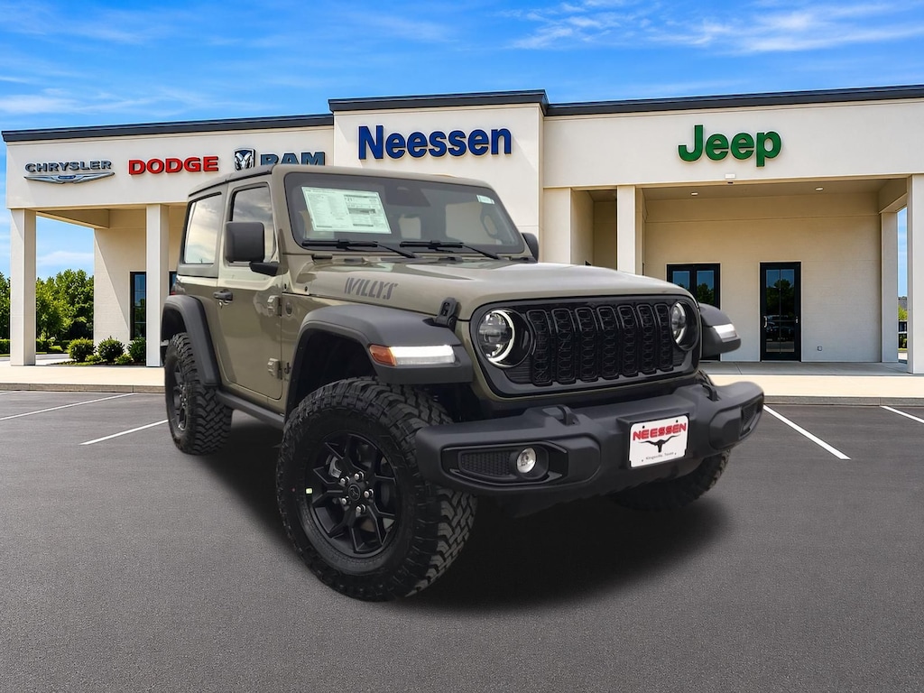 New 2026 Jeep Wrangler 2-DOOR WILLYS Sport Utility