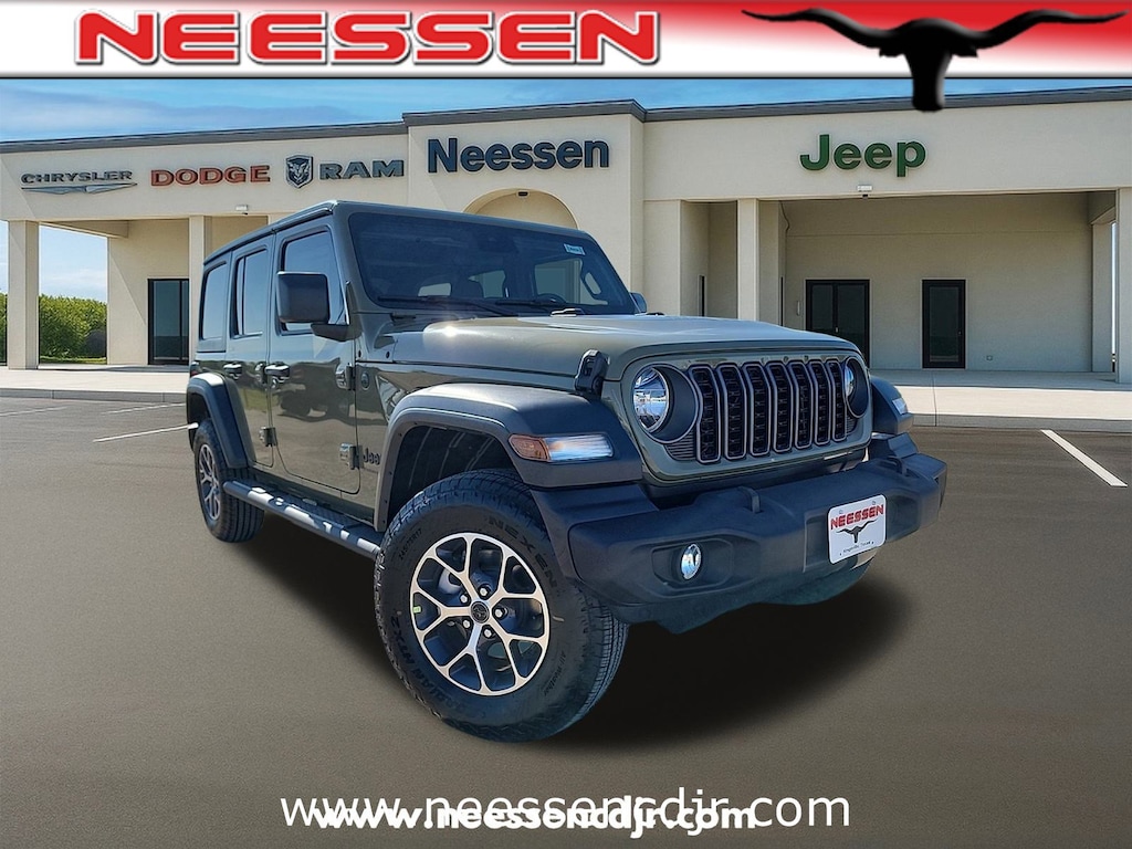 New 2025 Jeep Wrangler 4-DOOR SPORT S Sport Utility