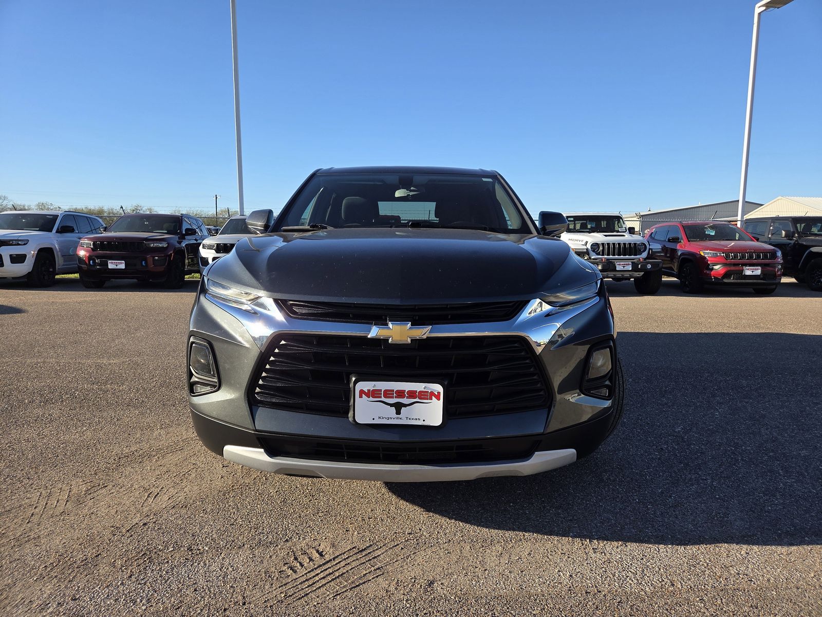 Used 2020 Chevrolet Blazer 2LT with VIN 3GNKBHRS1LS611391 for sale in Kingsville, TX