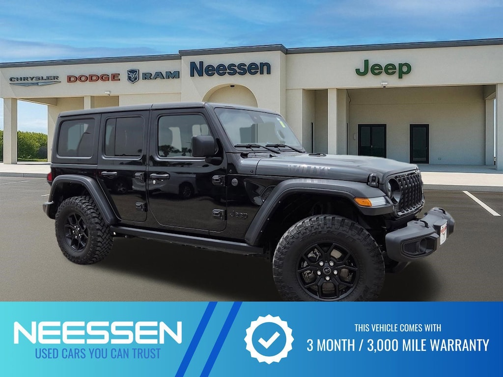 Used 2025 Jeep Wrangler Willys SUV