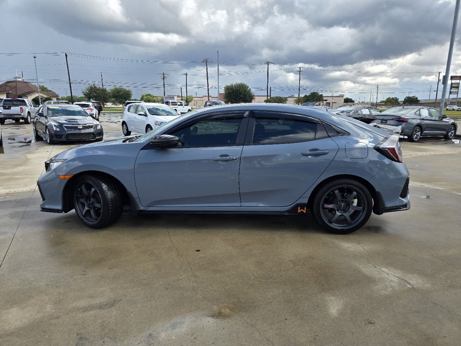 Used 2021 Honda Civic Hatchback Sport Touring with VIN SHHFK7G9XMU205820 for sale in Kingsville, TX