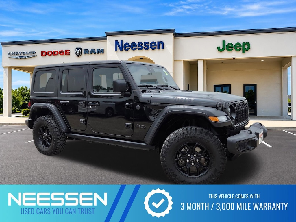Used 2025 Jeep Wrangler Willys SUV
