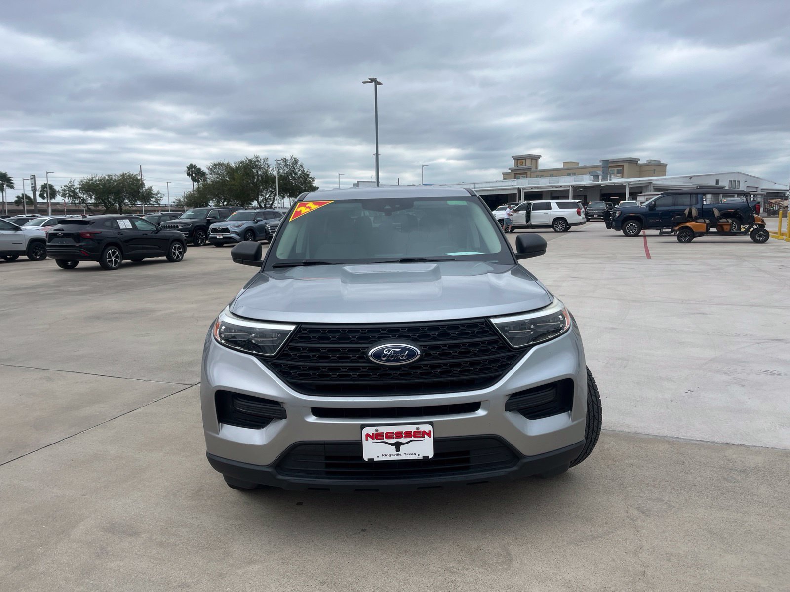 Used 2021 Ford Explorer Base with VIN 1FMSK7BH7MGA60879 for sale in Kingsville, TX