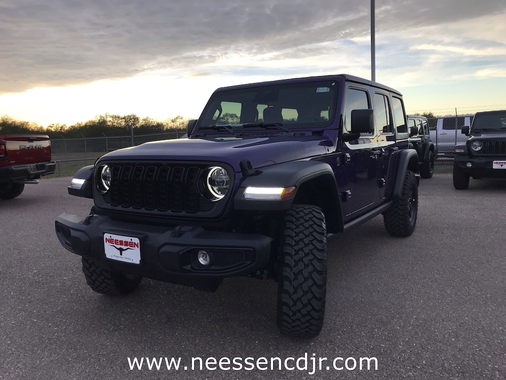 New 2026 Jeep Wrangler 4-DOOR WILLYS Sport Utility
