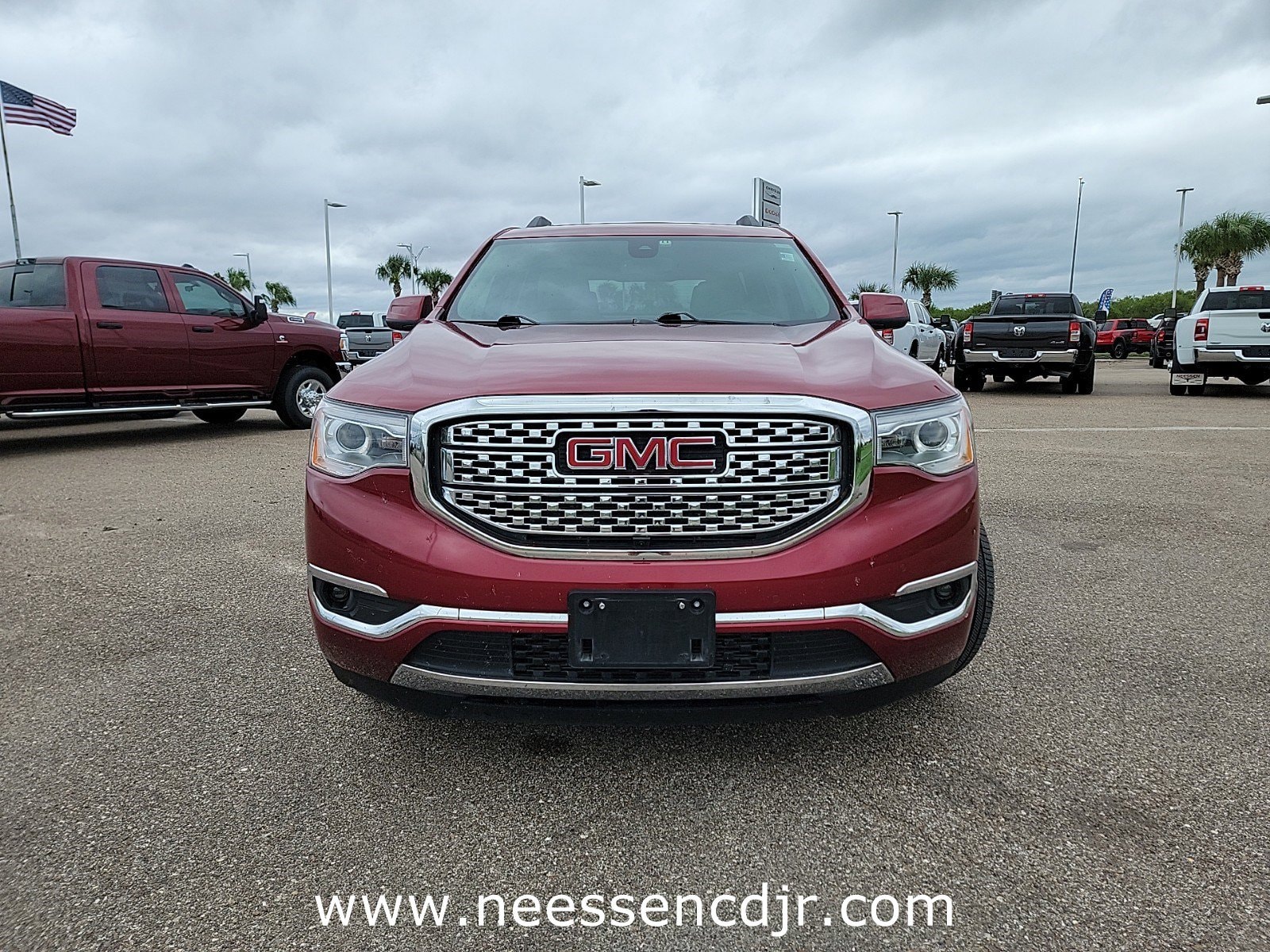 Used 2019 GMC Acadia Denali with VIN 1GKKNXLSXKZ298236 for sale in Kingsville, TX