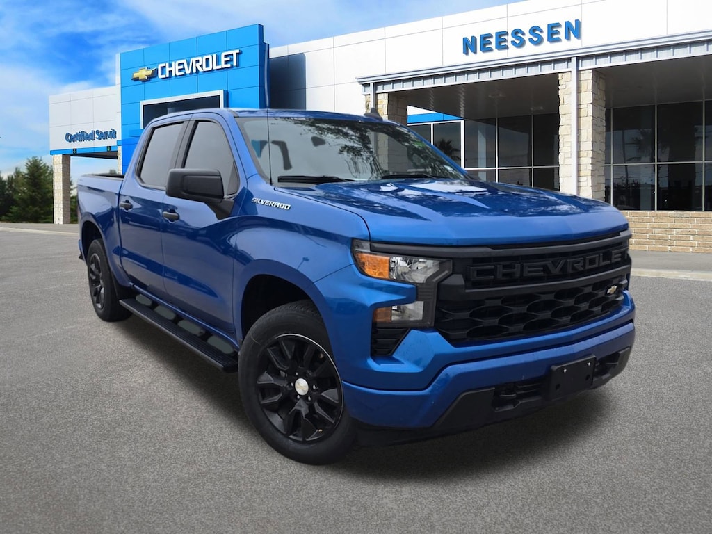 Used 2023 Chevrolet Silverado 1500 Custom Truck Crew Cab