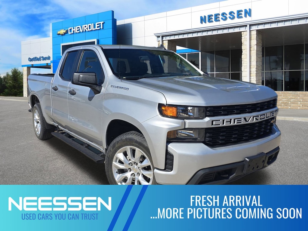 Used 2020 Chevrolet Silverado 1500 Silverado Custom Truck Double Cab