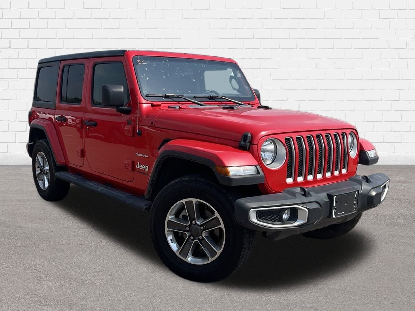 Used 2021 Jeep Wrangler Unlimited Sahara with VIN 1C4HJXEN8MW634754 for sale in Kingsville, TX