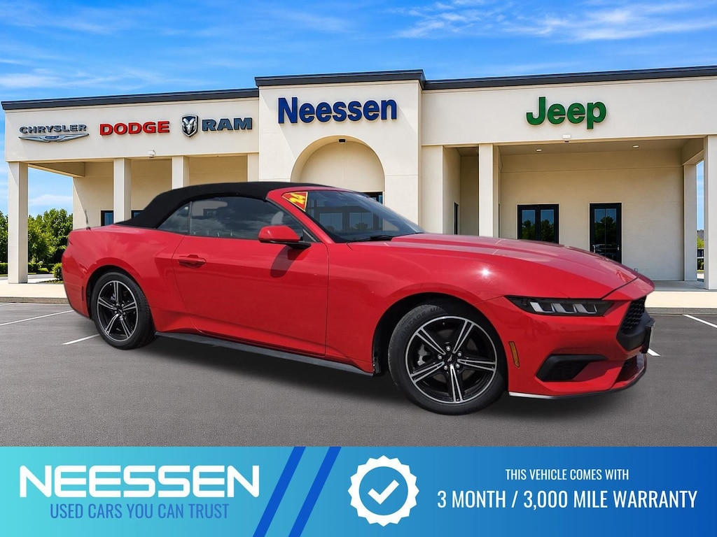 Used 2024 Ford Mustang Ecoboost Convertible