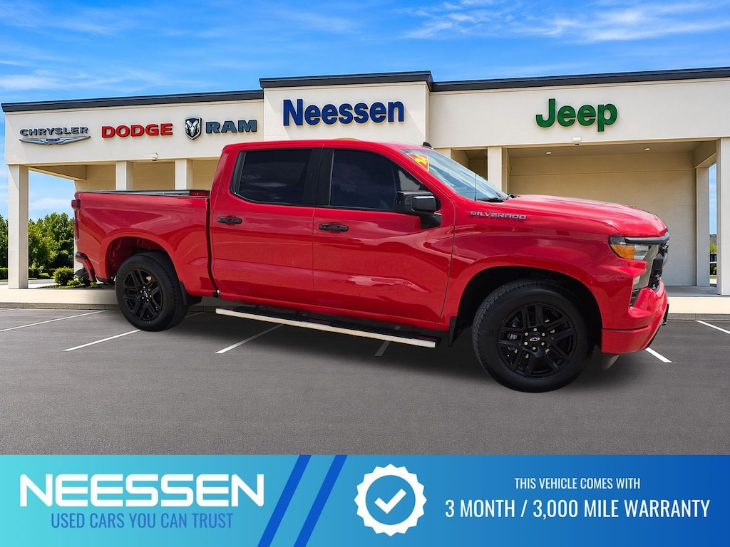 Used 2024 Chevrolet Silverado 1500 Custom Truck
