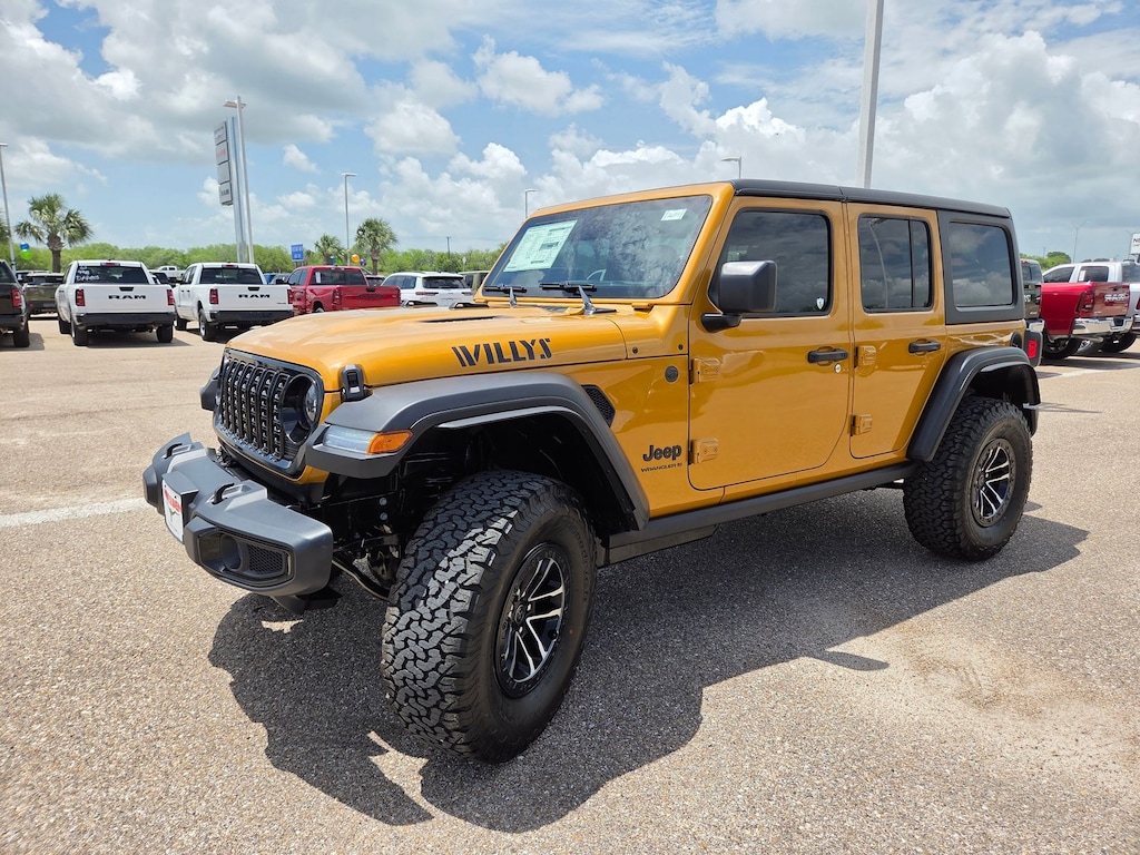 New 2026 Jeep Wrangler 4-DOOR WILLYS Sport Utility