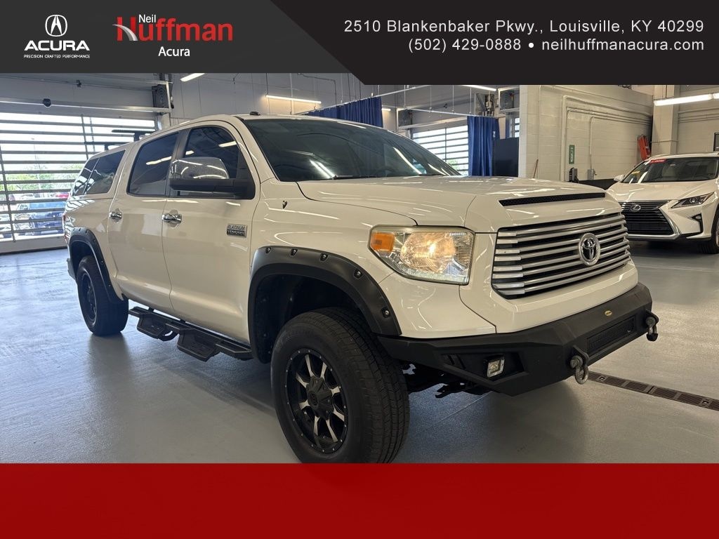 Used 2014 Toyota Tundra 4x4 Platinum 5.7L V8 FFV 26 Truck Crew Max