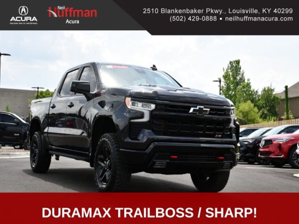 Used 2024 Chevrolet Silverado 1500 LT Trail Boss Truck Crew Cab
