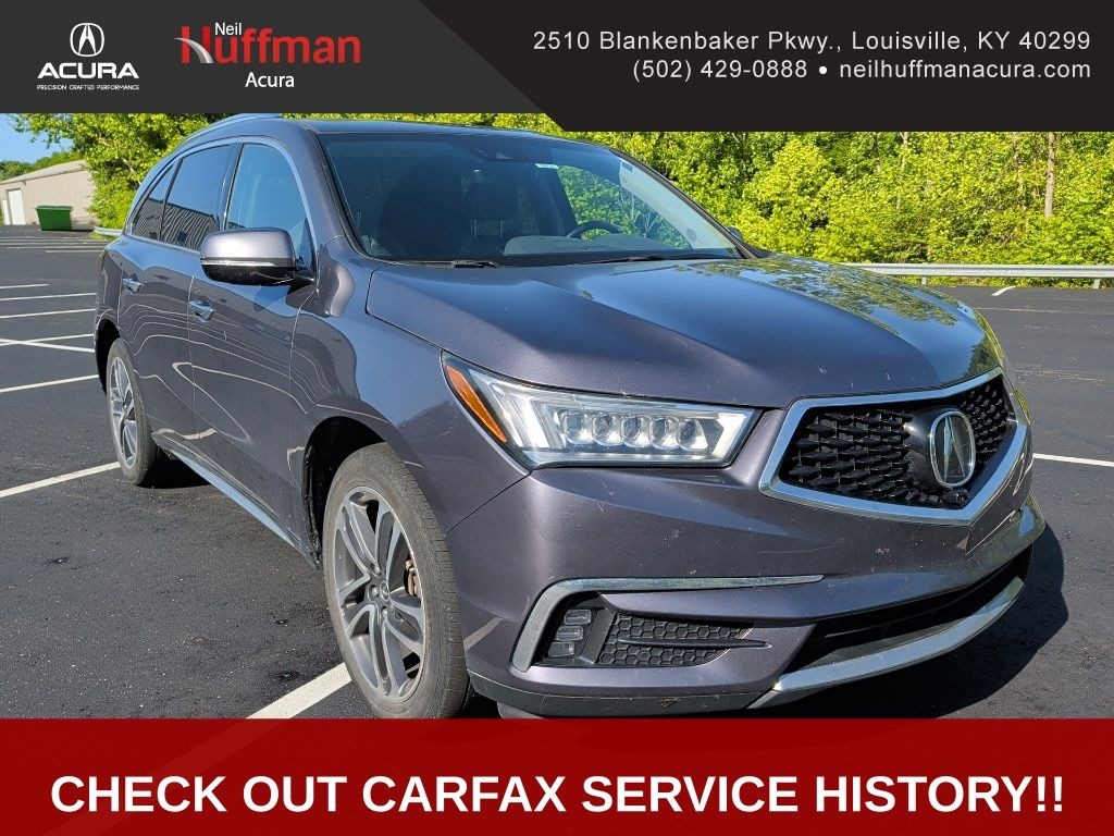 Used 2017 Acura MDX V6 SH-AWD with Advance & Entertainment Packages SUV