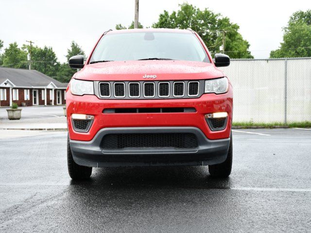 Used 2018 Jeep Compass Sport with VIN 3C4NJDAB7JT339143 for sale in Clarksville, IN
