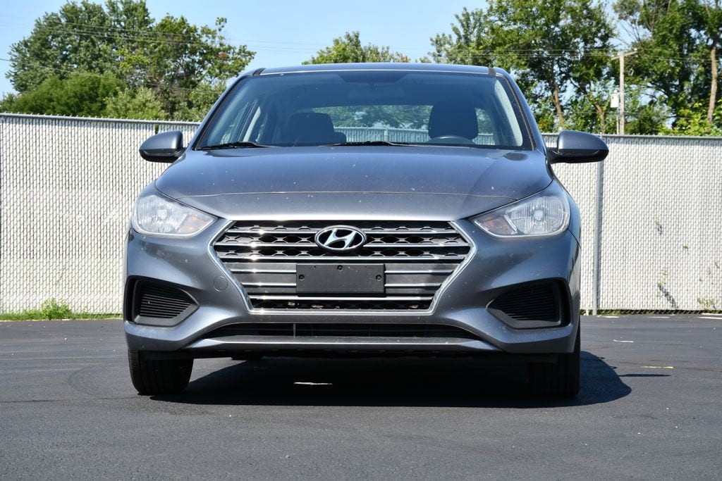 Used 2019 Hyundai Accent SE with VIN 3KPC24A32KE055387 for sale in Clarksville, IN