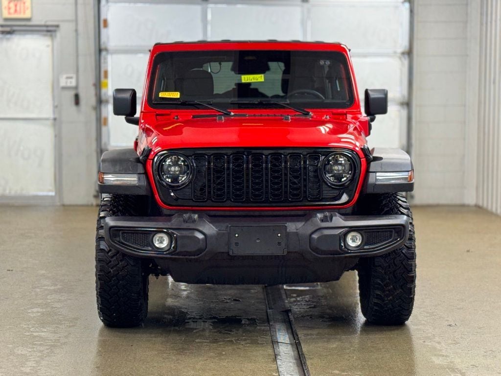 Used 2025 Jeep Wrangler 4xe Willys 4XE with VIN 1C4RJXN63SW584274 for sale in Frankfort, KY