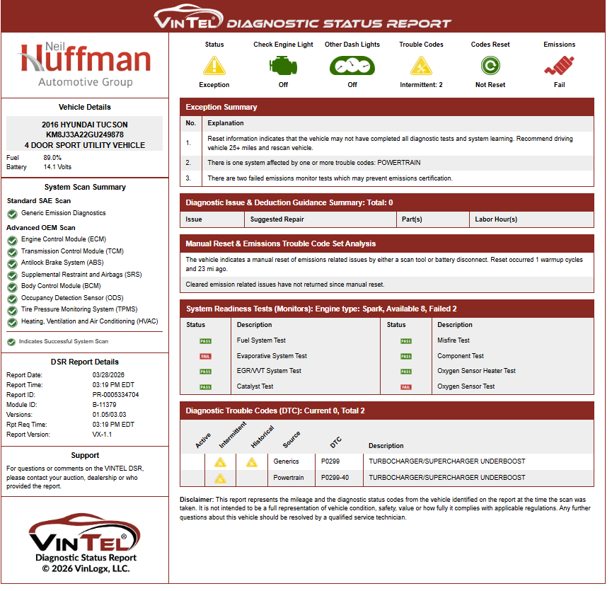 Used 2016 Hyundai Tucson Limited with VIN KM8J33A22GU249878 for sale in Frankfort, KY