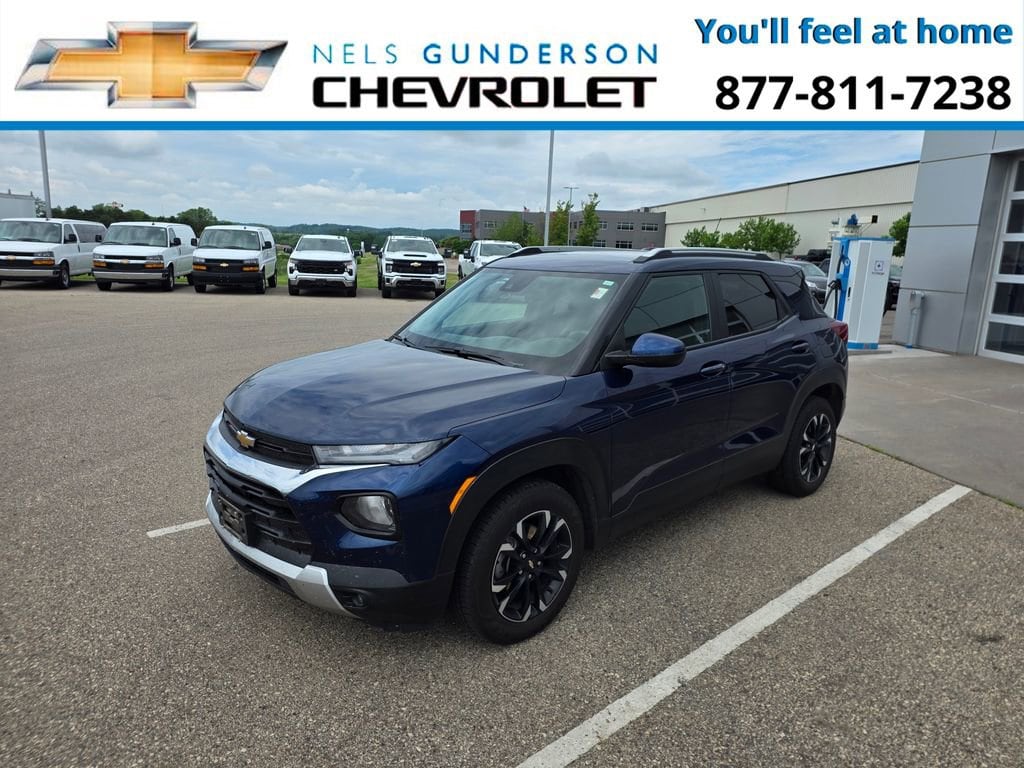 Used 2022 Chevrolet Trailblazer LT with VIN KL79MPSLXNB060016 for sale in Osseo, WI