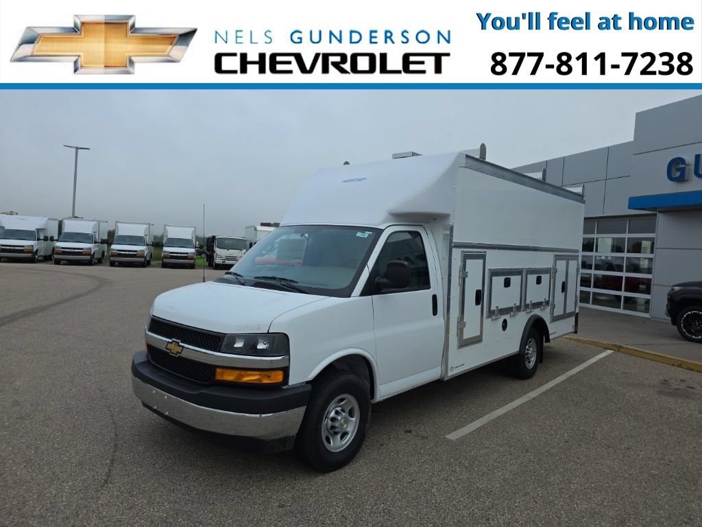 New 2025 Chevrolet Express Cutaway 3500 1WT Cutaway Van