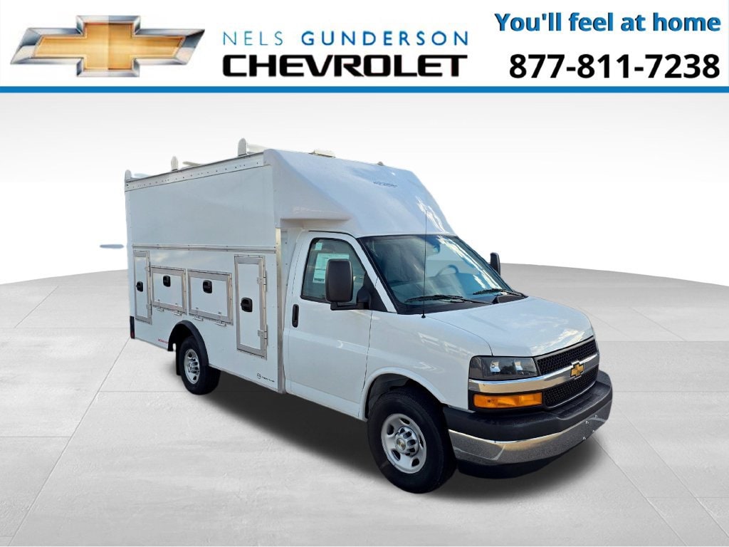 New 2026 Chevrolet Express Cutaway 3500 1WT Cutaway Van