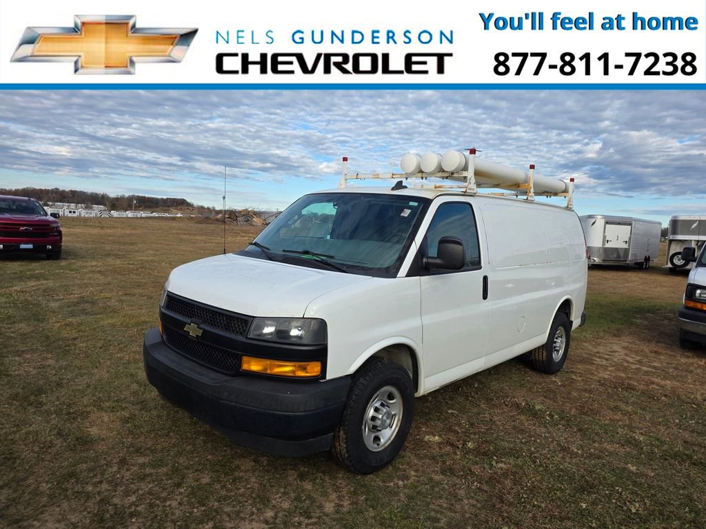 Used 2018 Chevrolet Express Cargo Work Van with VIN 1GCZGGFG3J1193059 for sale in Osseo, WI