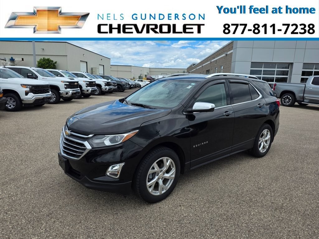 Used 2019 Chevrolet Equinox Premier with VIN 3GNAXXEV2KL284483 for sale in Osseo, WI