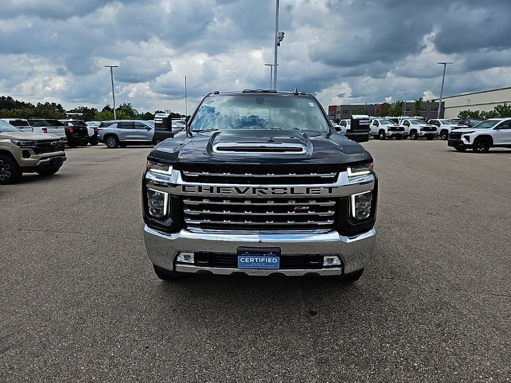 Certified 2022 Chevrolet Silverado 3500HD LTZ with VIN 1GC4YUE78NF161210 for sale in Osseo, WI